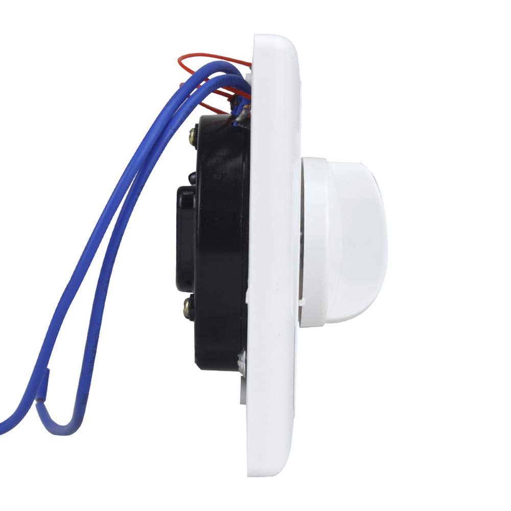 Automatic Mechanical Countdown Timer Switch - Spring Loaded 15-Minute Timer for Lights, Exhaust Fans, Heaters & LED | Perfect for Bathrooms, Kitchens, Workshops & Home Automation