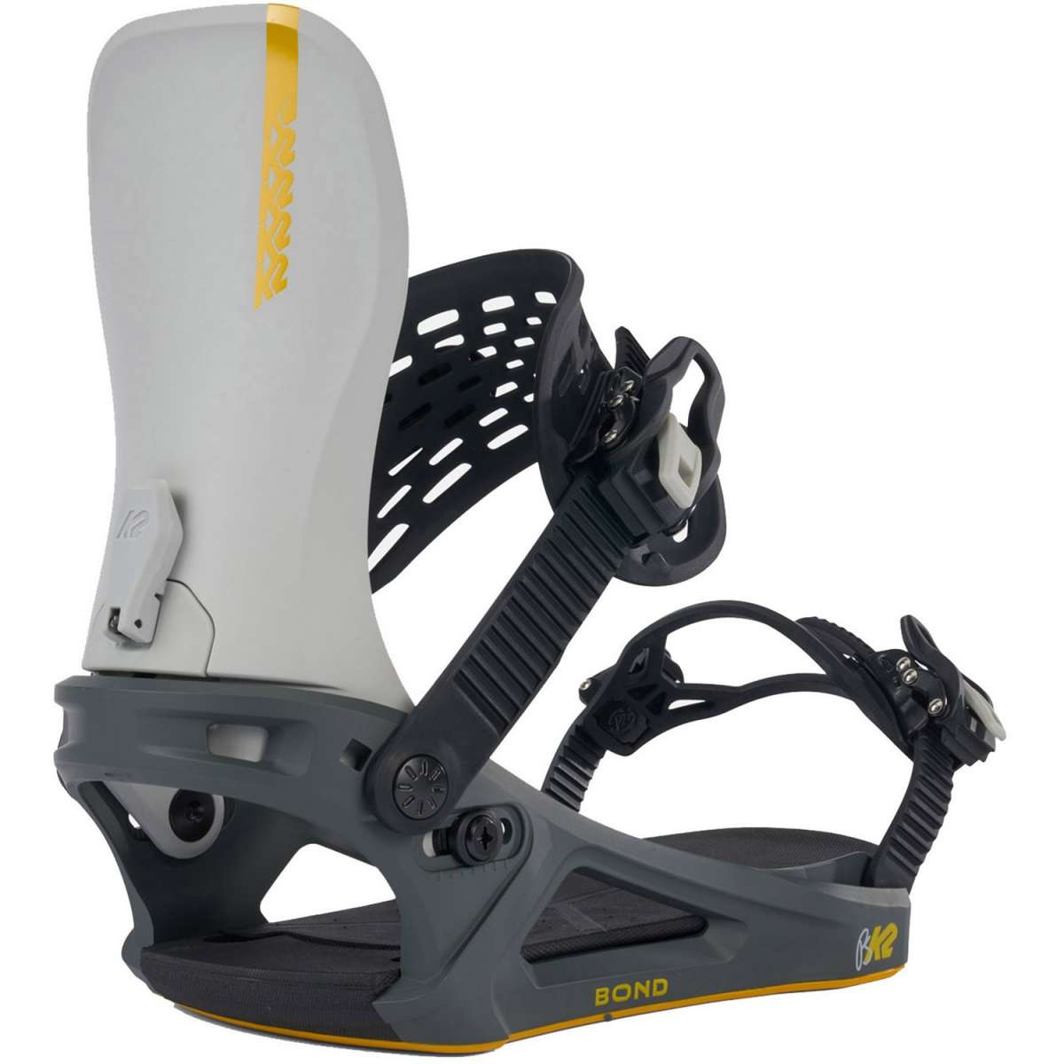 **K2 Bond Snowboard Bindings 2024 - High-Performance Snowboard Bindings for All-Mountain & Freestyle Riding - Perfect for Powder, Park & Backcountry Adventures**