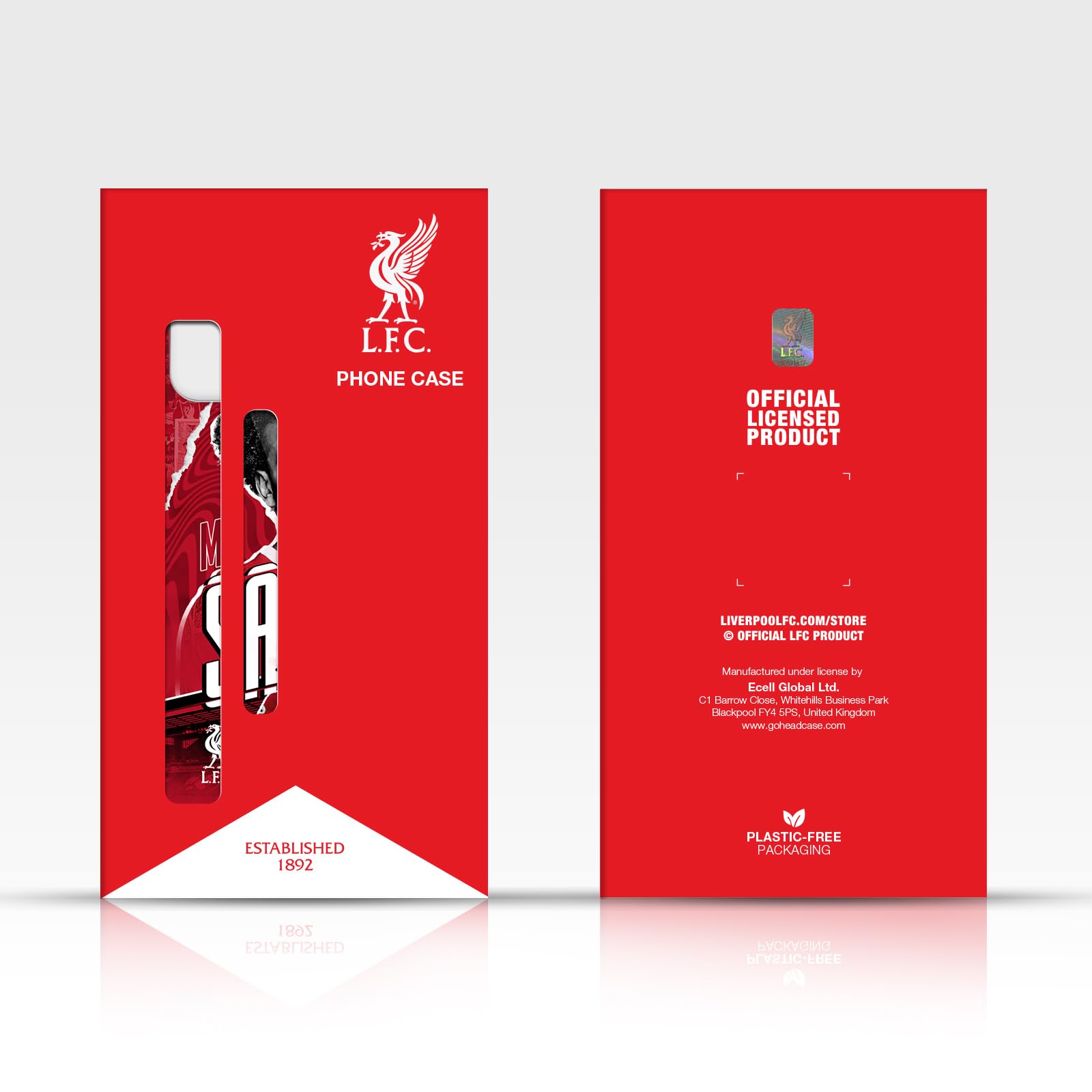 Head Case Designs Liverpool FC Red Crest & Liverbird Soft Gel Case for Google Pixel 6a - Officially Licensed Phone Cover for Fans & Daily Protection