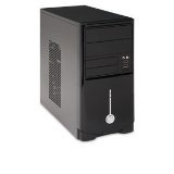 HEC 6T10LITE Mid Tower Computer Case - ATX PC Gaming Case with Tempered Glass Side Panel & RGB Lighting for Home Office and Gaming Setup