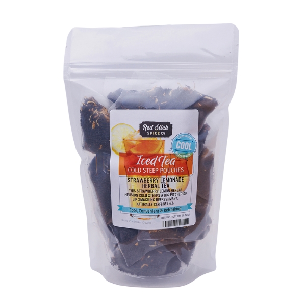 Premium Iced Tea Cold Brew Steep Pouches - Refreshing & Convenient for Summer, Picnics, and Outdoor Adventures