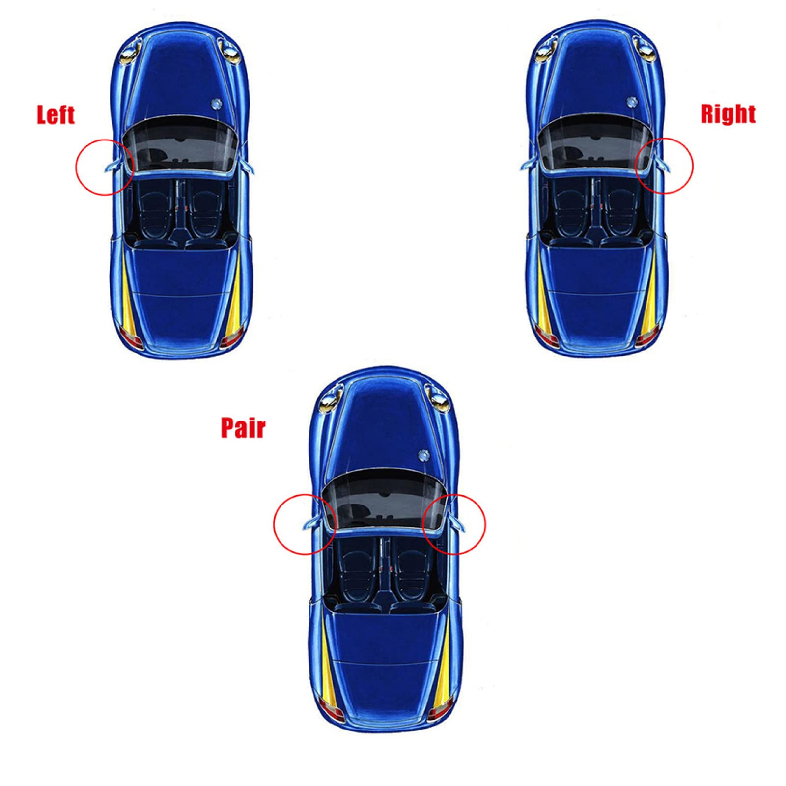 Heated Side Mirror Glass Replacement for Citroen Relay, Peugeot Boxer, Fiat Ducato (2006-2021) - Durable Rearview Mirror Lens for Winter Driving & Enhanced Visibility