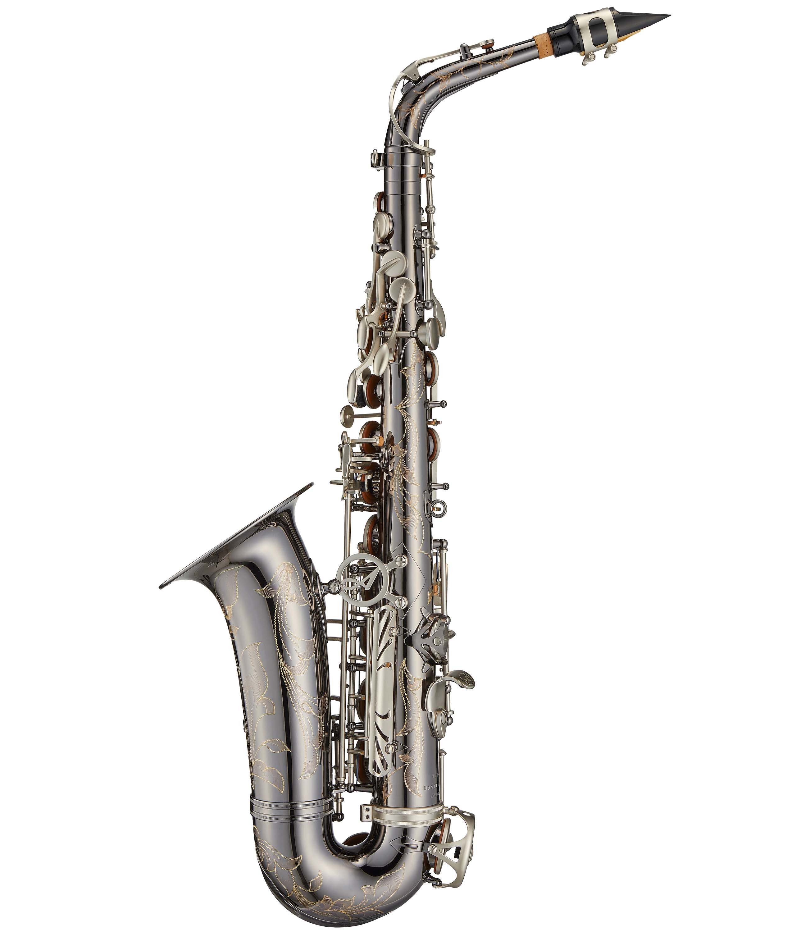 Antigua Winds AS4248BC PowerBell Professional Alto Saxophone - High-Quality Brass Instrument for Jazz, Band & Solo Performances | Perfect for Students & Professionals | Knight Rider Inspired Design