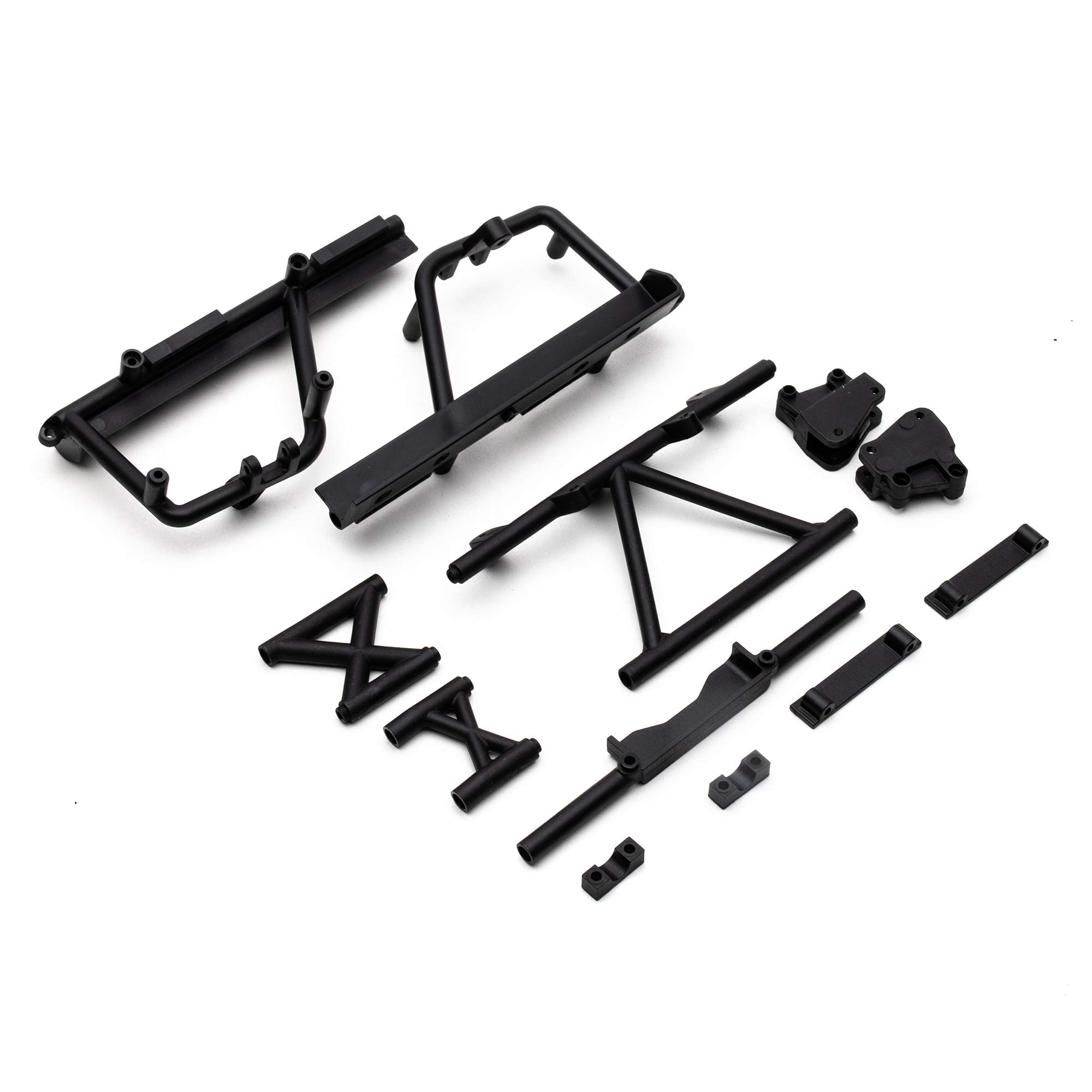 Axial Cage Black Battery Tray Support for RBX10 RC Crawler - AXI231034 | Perfect for Off-Road Vehicle Upgrades & Crawler Accessories