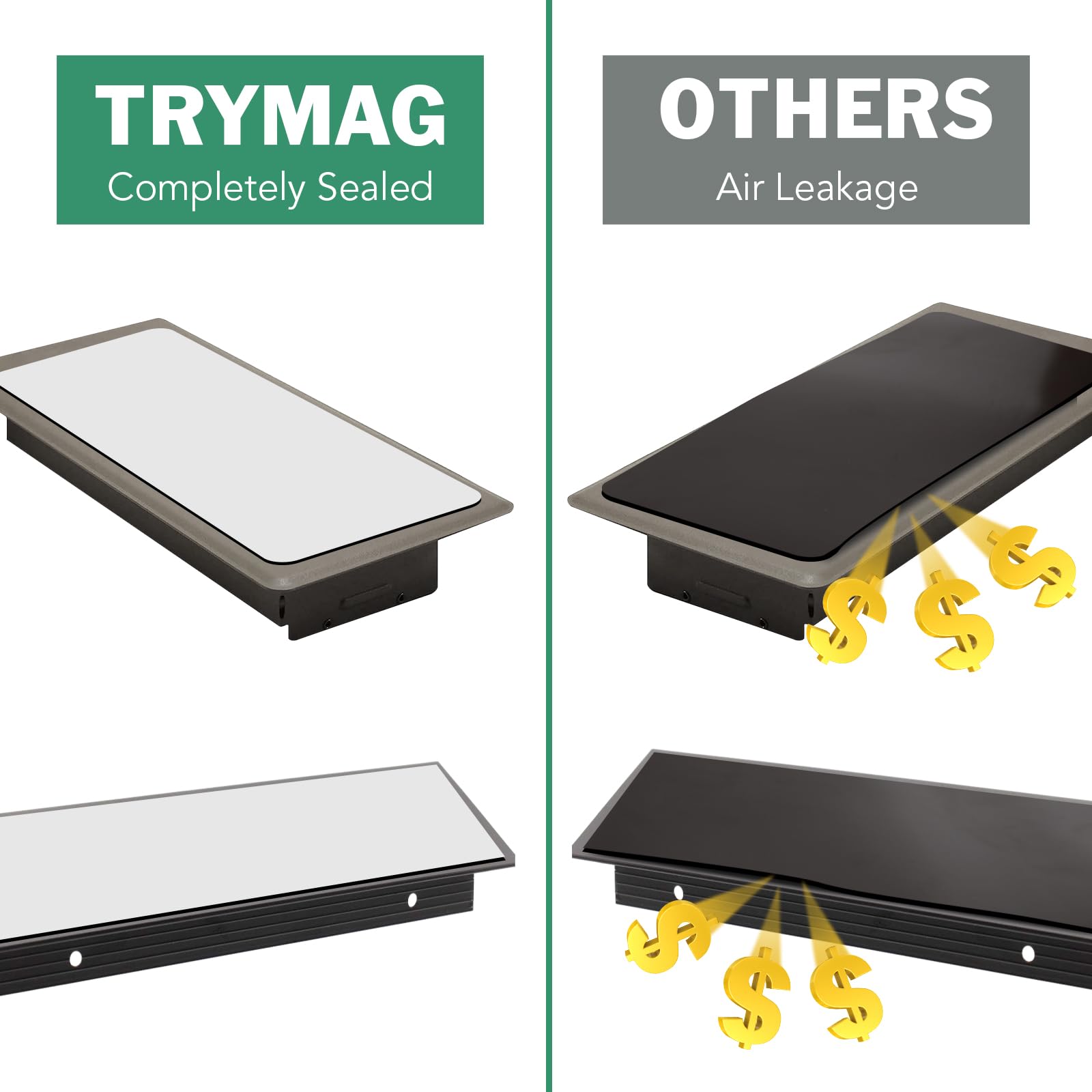 TRYMAG Magnetic Vent Covers 5.5