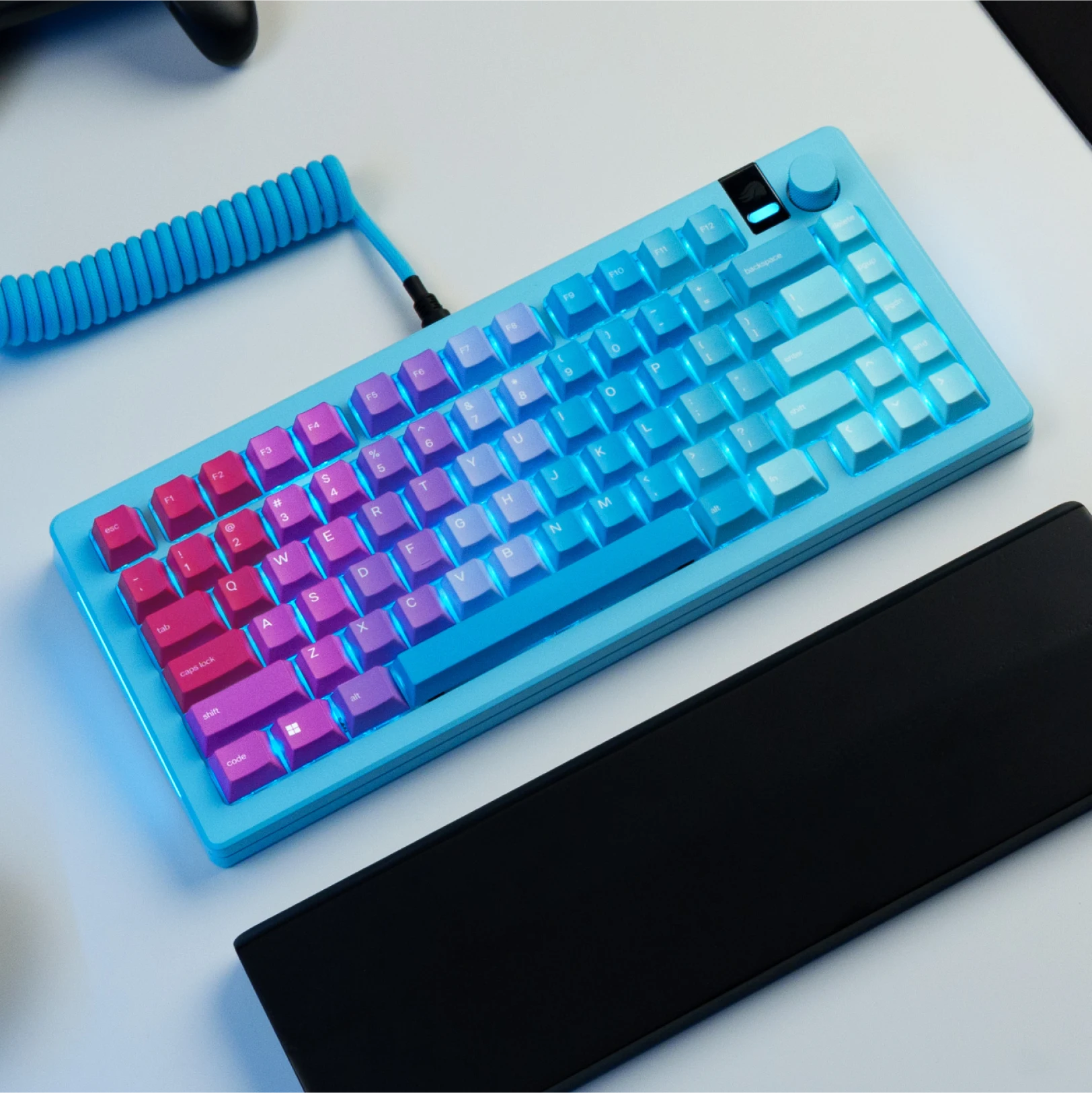 GMMK 3 Limited Edition Mechanical Keyboard Top Case - Premium Aluminum Frame for Custom Gaming & Typing Experience | Perfect for PC Gamers, Programmers & Enthusiasts