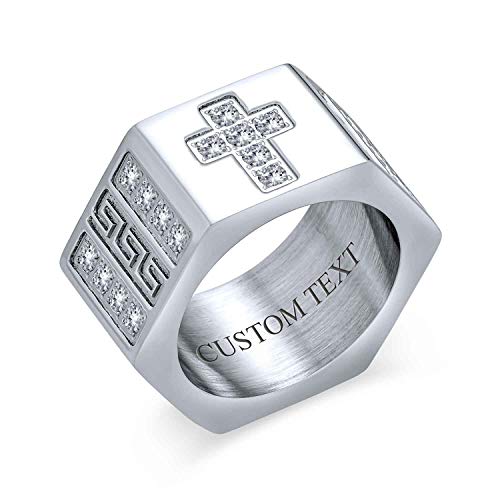Silver Tone Engrave