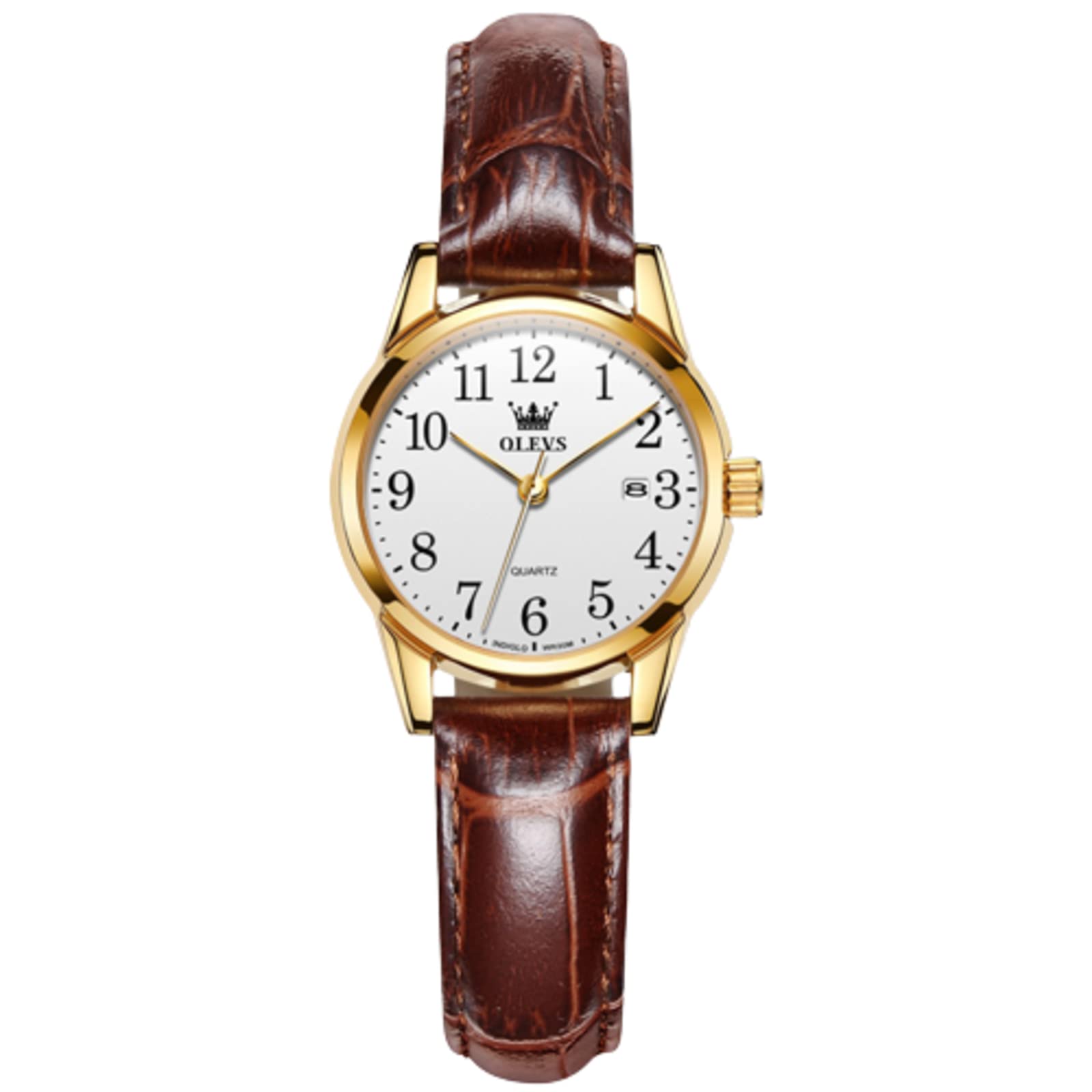 NA Watch - Simple Student Quartz Watch for Women, Waterproof Fashion Watch with Date Display - Perfect for School, Work, and Everyday Wear