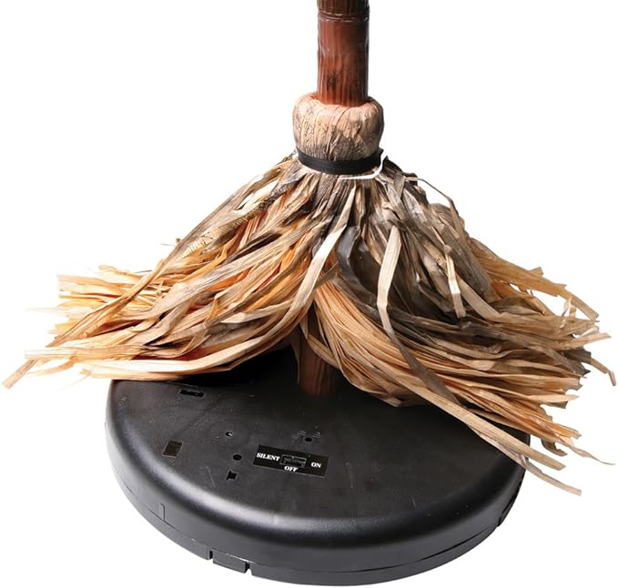 47-Inch Haunted Dancing Broom - Animated Halloween Prop for Spooky Decorations | Perfect for Haunted Houses, Halloween Parties & Outdoor Decor