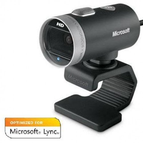 Microsoft LifeCam H5D-00013 HD Webcam with USB 2.0 - Perfect for Video Conferencing, Online Classes & Live Streaming