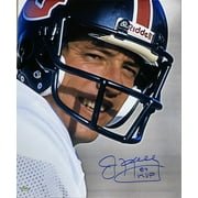 Jim Kelly Autographed 16x20 Houston Gamblers USFL Photo - 1984 MVP - Steiner Sports Hologram - Perfect for Sports Memorabilia Collectors and Football Fans Display