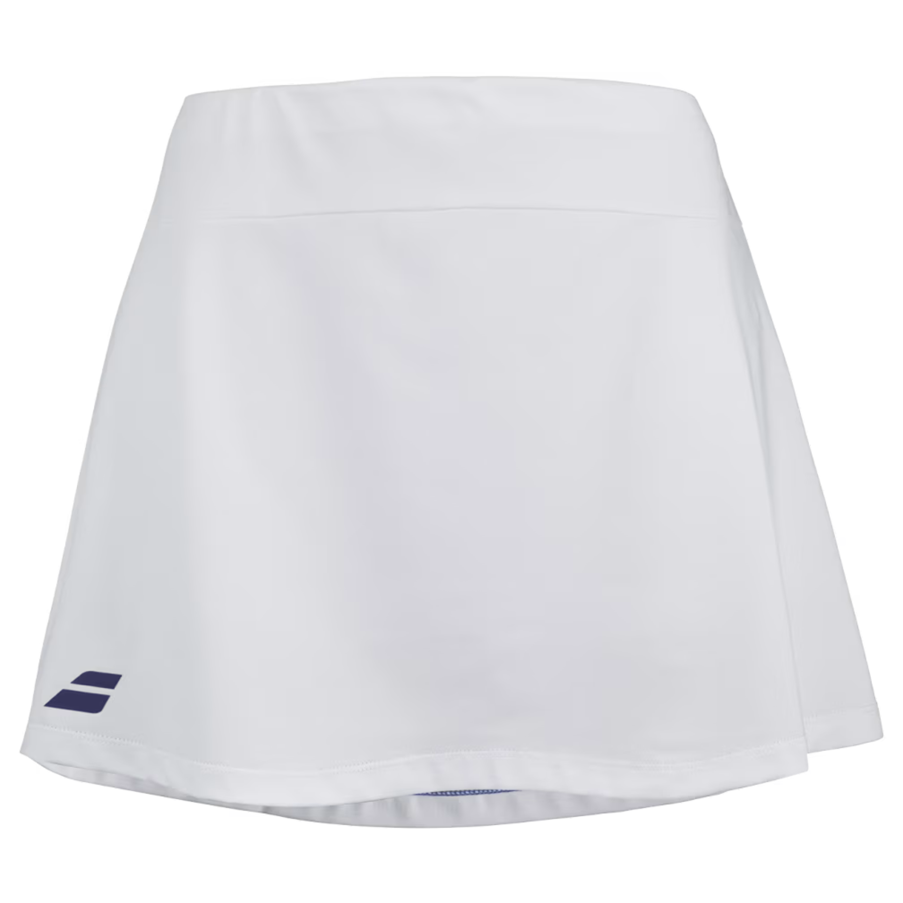 Babolat Play Girl Tennis Skirt 1000 - White/White | Women's Athletic Skirt for Tennis & Sports | Perfect for Matches & Training