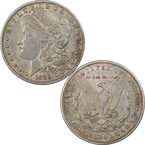 1889 O Morgan Silver Dollar $1 Coin - XF EF Extremely Fine Condition - 90% Silver - US Rare Coin Collection - Perfect for Coin Collectors & Historical Gift Giving