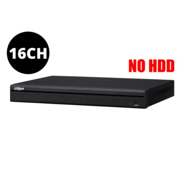 Dahua WizSense 16 Channel AI NVR 1U 16PoE Security System - DHI-NVR4216-16P Network Video Recorder for Home & Business Surveillance