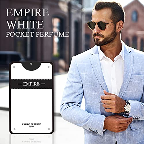 Rankson Premium Unisex Pocket Perfume Set - Ultimate Red, Ultimate Blue & Empire White (12x20ml) | Long-Lasting Fine Fragrances Made in India | Perfect for Travel, Gifts & Daily Use