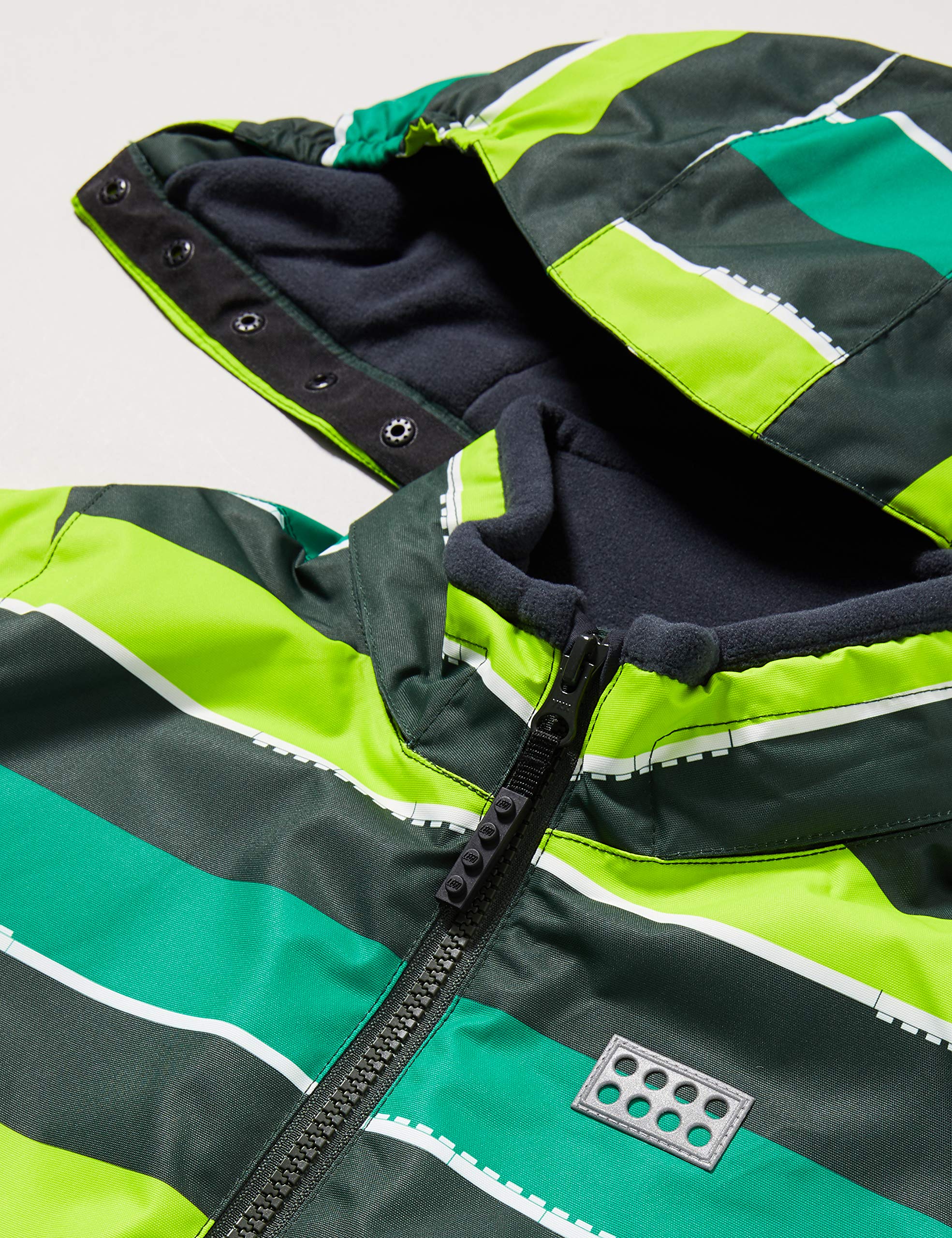 LEGO Kids' Jacket - Waterproof Windbreaker with Hood for Boys & Girls - Lightweight Outdoor Play Jacket for School, Park & Playdates