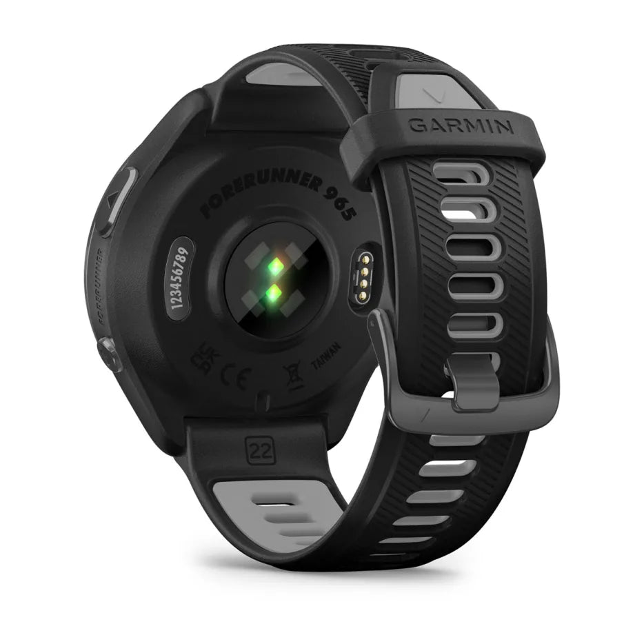 Garmin Forerunner 965 GPS Running Smartwatch with Advanced Training Metrics, Music Storage & Solar Charging - Perfect for Runners, Athletes & Outdoor Enthusiasts