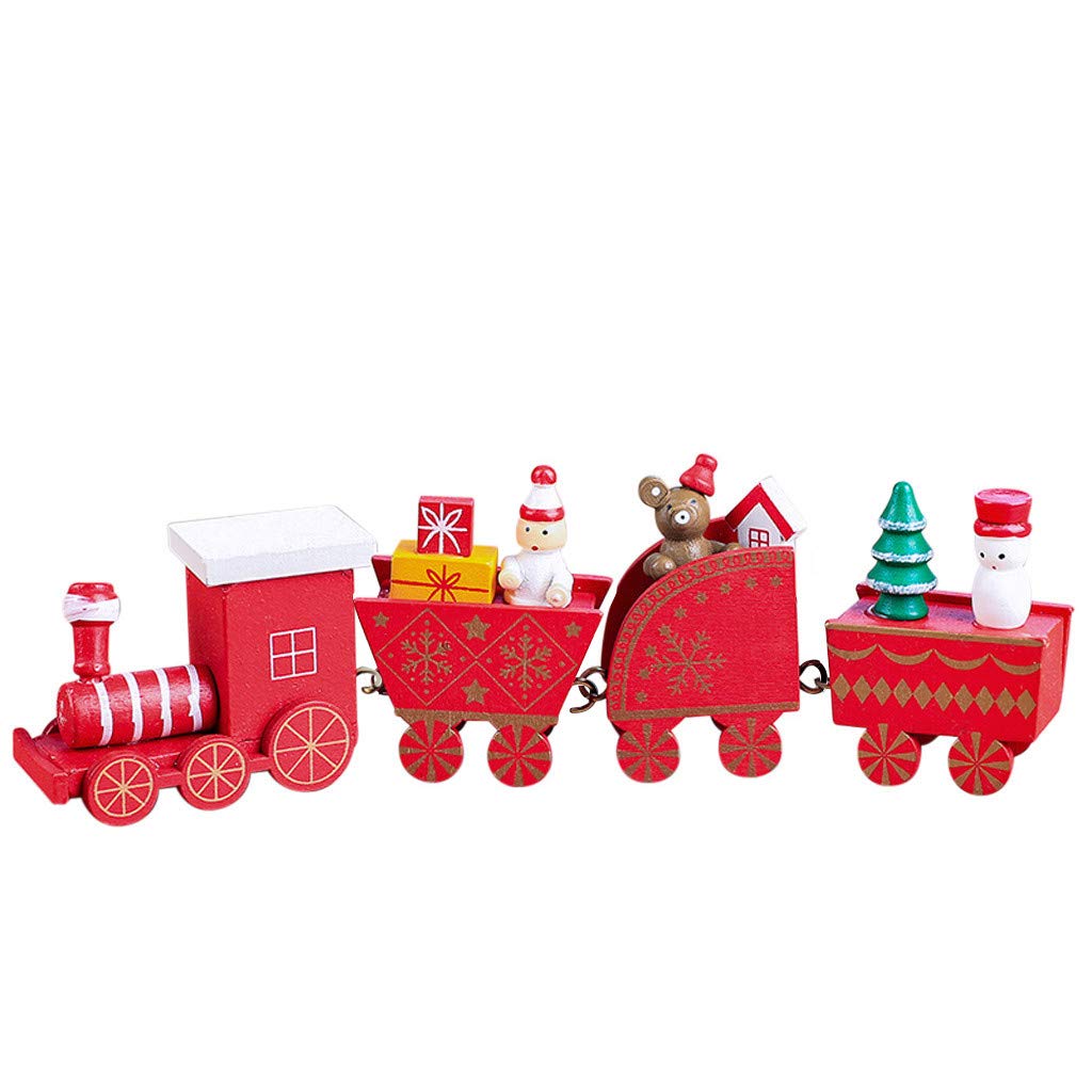 Shatterproof Christmas Train Ornaments for Kids - Festive Holiday Decor for Kindergarten, Home & Spring Gnome Decorations | Perfect for Tree Decor, Classroom Parties & Seasonal Home Decorating