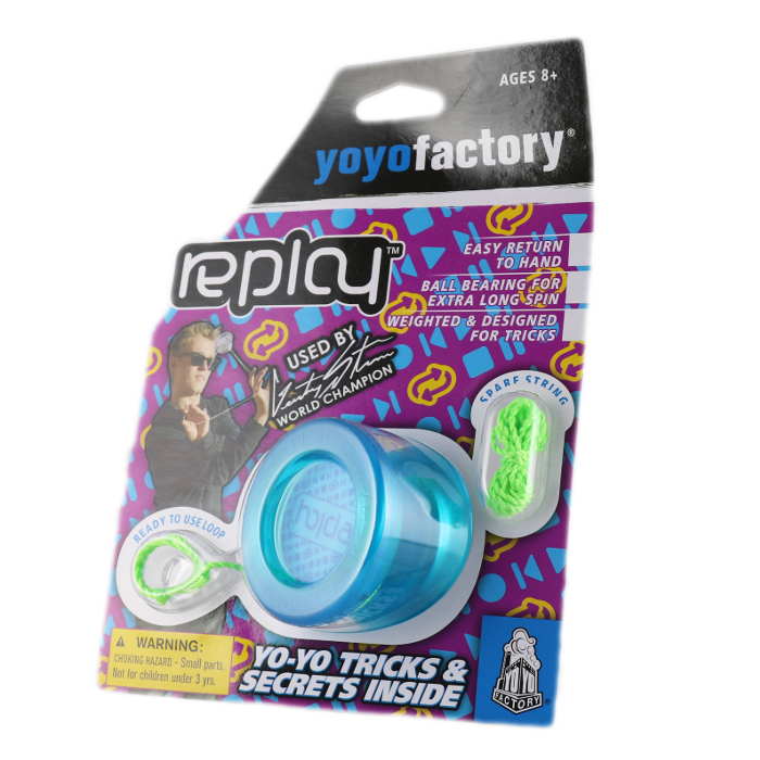 YoYoFactory Replay Professional Yo-Yo - High Performance Metal Bearing Yo-Yo for Beginners & Advanced Players - Perfect for Tricks, Competitions & Stress Relief