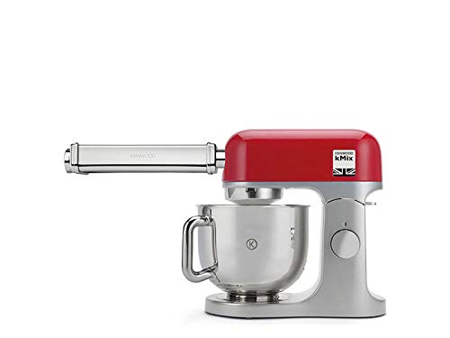 Kenwood XL KAX99.A0ME Pasta Maker Attachment for Kitchen Machine - Extra Wide 22cm Lasagna Plates, Chromed Stainless Steel Body & Durable Aluminum Rollers - Perfect for Homemade Pasta, Lasagna & Italian Cuisine