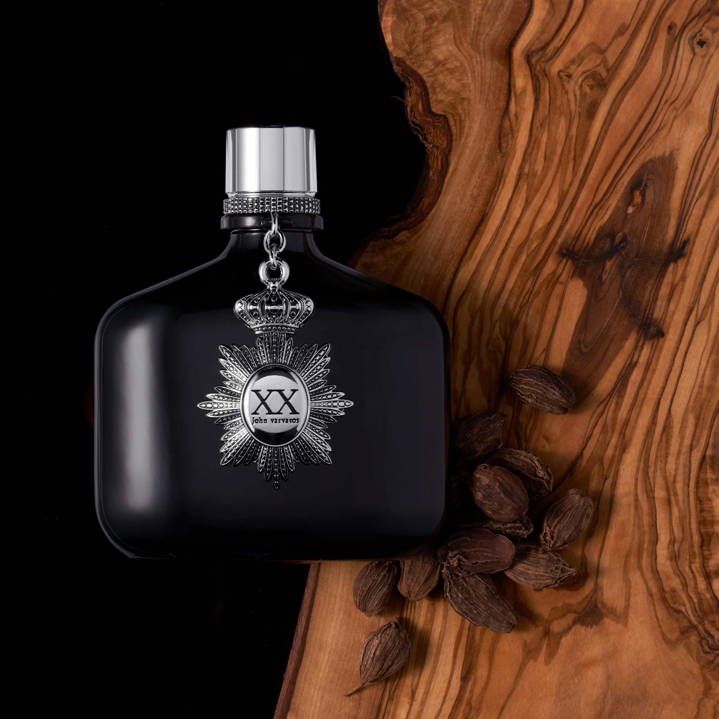 John Varvatos XX Men's Eau de Toilette Spray - Woody Oriental Cologne with Cardamom, Orange Flower & Sandalwood Notes | Perfect for Date Night, Office & Special Occasions
