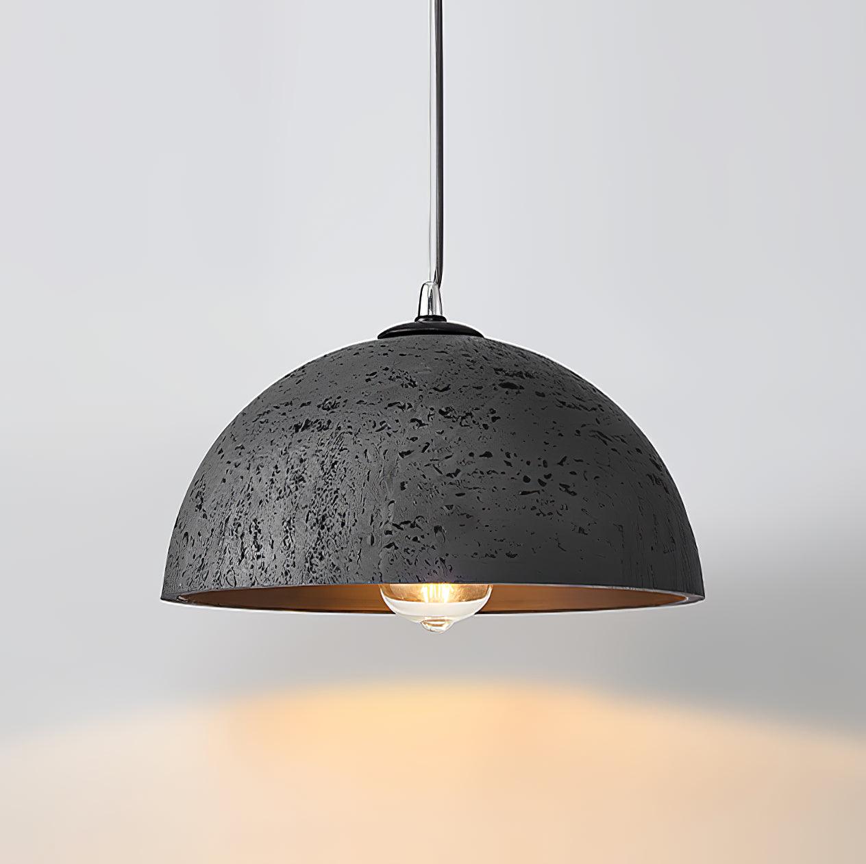 Modern Dome Morphe Pendant Light - Sleek Ceiling Hanging Fixture for Kitchen Island, Dining Room & Bedroom Lighting