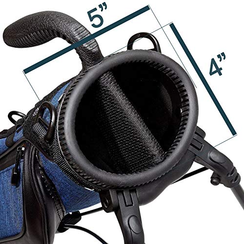 Sunday Golf Loma Bag - Lightweight Stand Golf Bag with Adjustable Strap for Driving Range & Executive Courses | Perfect for Par 3, Pitch n Putt & Easy Carry | 31 Inch Compact Golf Stand Bag for Men & Women