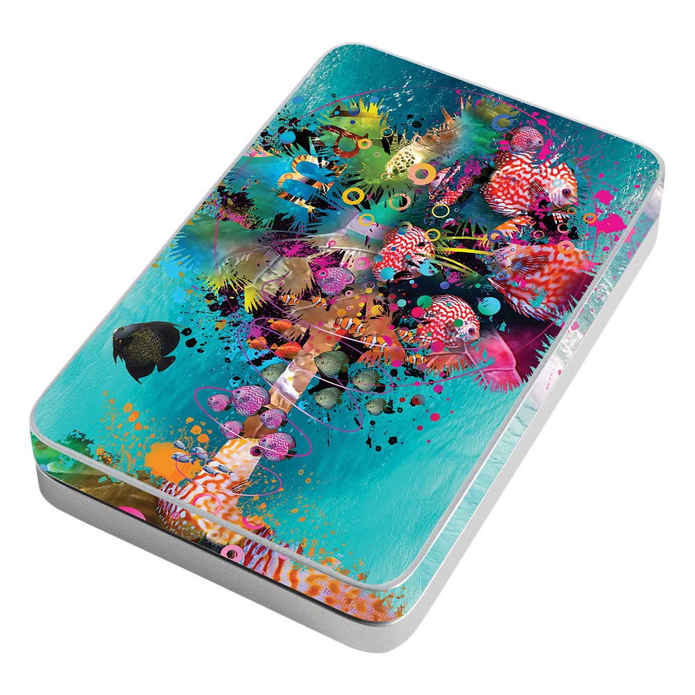 MightySkins Vinyl Decal Wrap Cover for Lifeprint 3x4.5 Hyperphoto Printer - Surf Palm Design | Protective & Durable Skin | Easy to Apply & Remove | Made in USA | Perfect for Personalizing Printers at Home, Office or Events