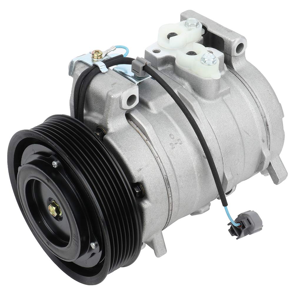 ECCPP AC Compressor with Clutch for 2003-2011 Honda Element 2.4L - High Performance Cooling System Replacement Part | Perfect for Summer Road Trips & Hot Weather Driving