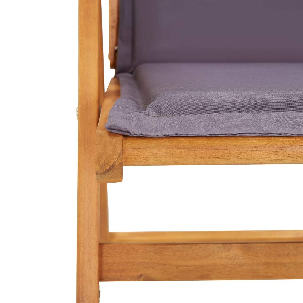 **Solid Acacia Wood Outdoor Garden Chairs Set of 2 - Reclining Patio Furniture with Armrests & Backrest - Brown Wooden Lounge Chairs for Backyard, Deck, Poolside & Garden Relaxation**