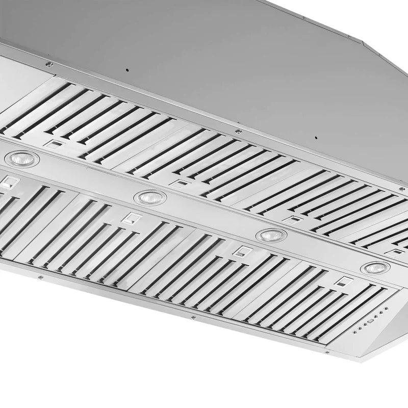 Premium FORNO Altilia FRHRE5337 Stainless Steel Insert Range Hood - Powerful Ventilation for Modern Kitchens | Ideal for Home Chefs & Open-Concept Living Spaces
