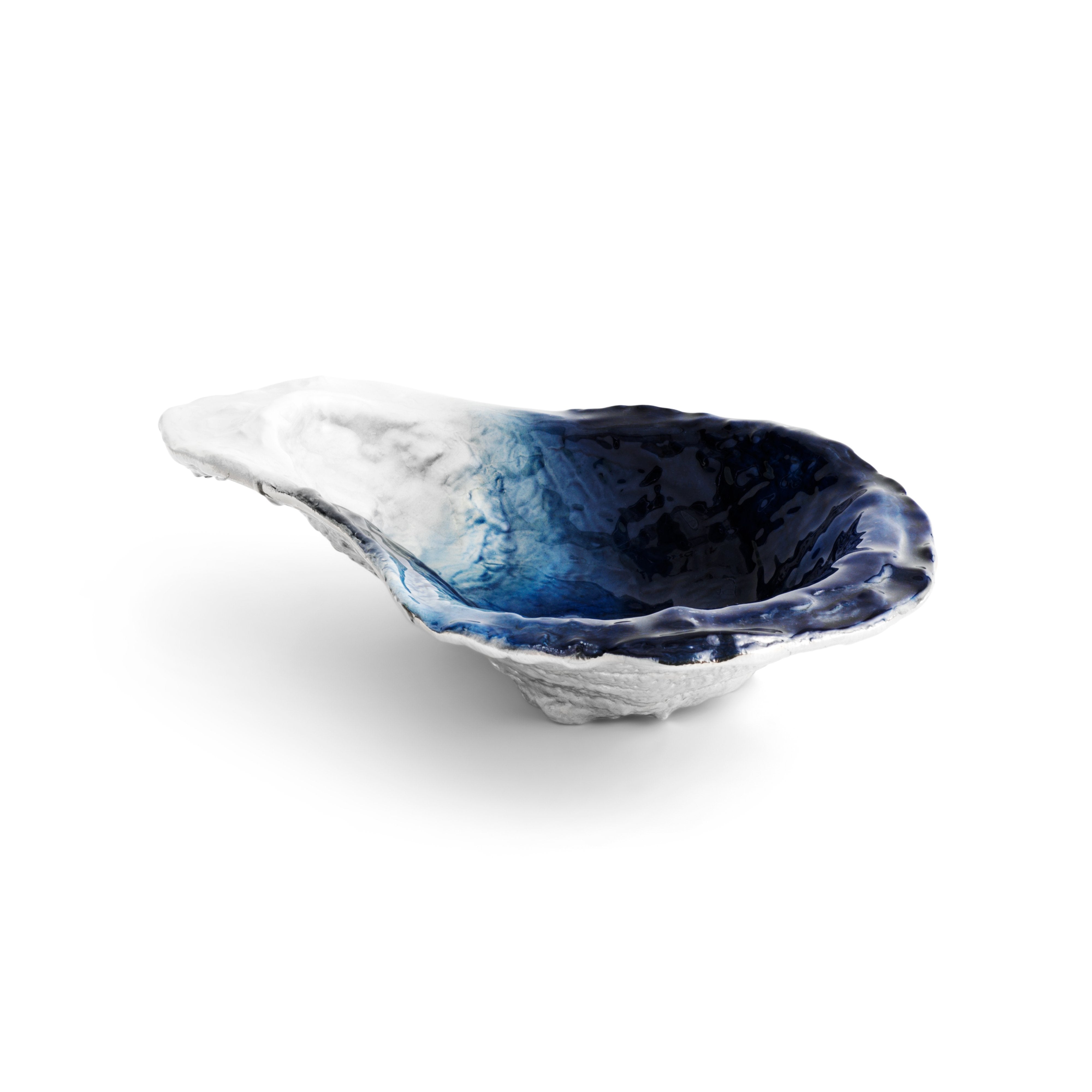 Ocean Reef Oyster Jewel Nut Dish - Elegant Seashell-Shaped Serving Bowl for Nuts, Candy, Jewelry Display - Perfect for Parties, Home Decor, and Beach-Themed Events