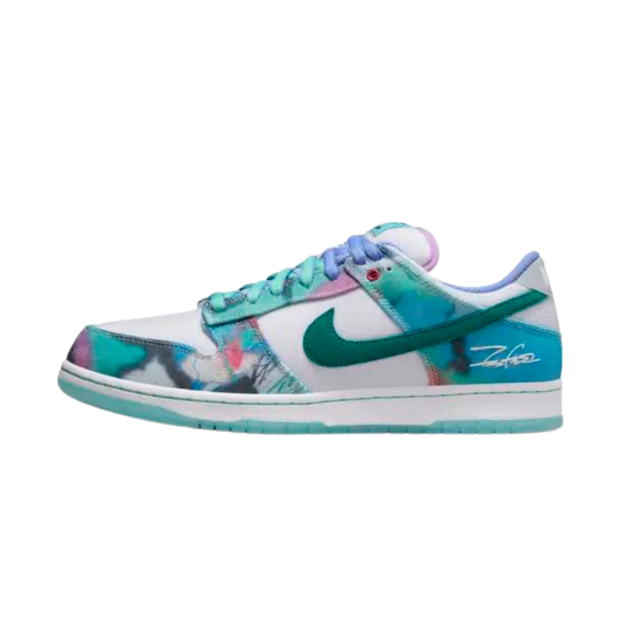 Nike SB Dunk Low Futura Laboratories Sneakers - Bleached Aqua Geode Teal White Colorway | Skateboarding Shoes for Men & Women | Perfect for Streetwear Fashion and Casual Wear