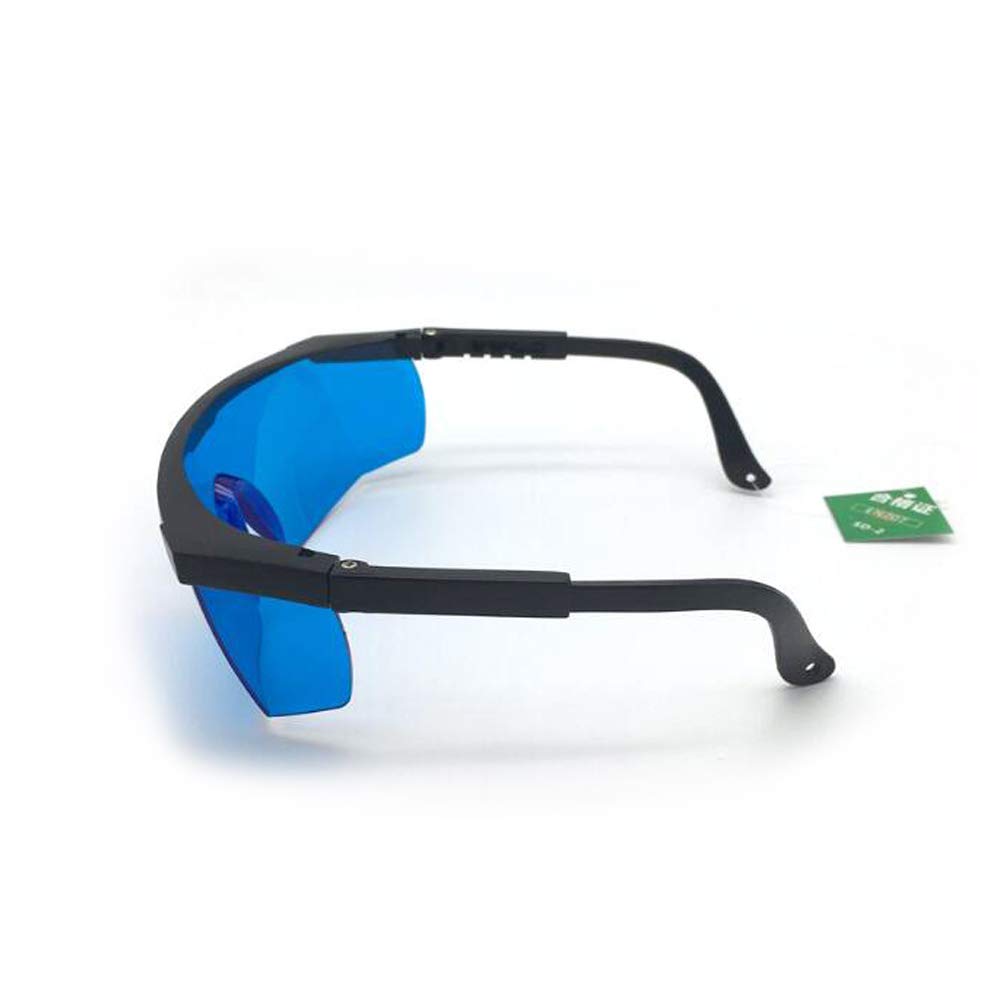 He-Ne Laser Safety Glasses 632.8nm - OD5+ Laser Protection Goggles for 600-650nm Wavelength - Ideal for Laboratories, Medical & Industrial Laser Applications