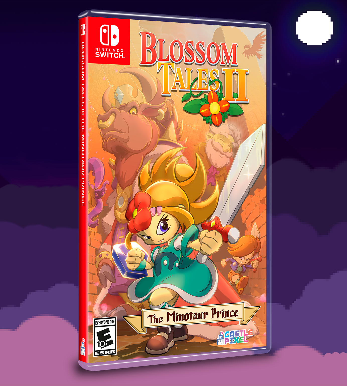Blossom Tales II: The Minotaur Prince - Nintendo Switch Game | Adventure RPG for Kids & Adults | Perfect for Family Gaming & Solo Play