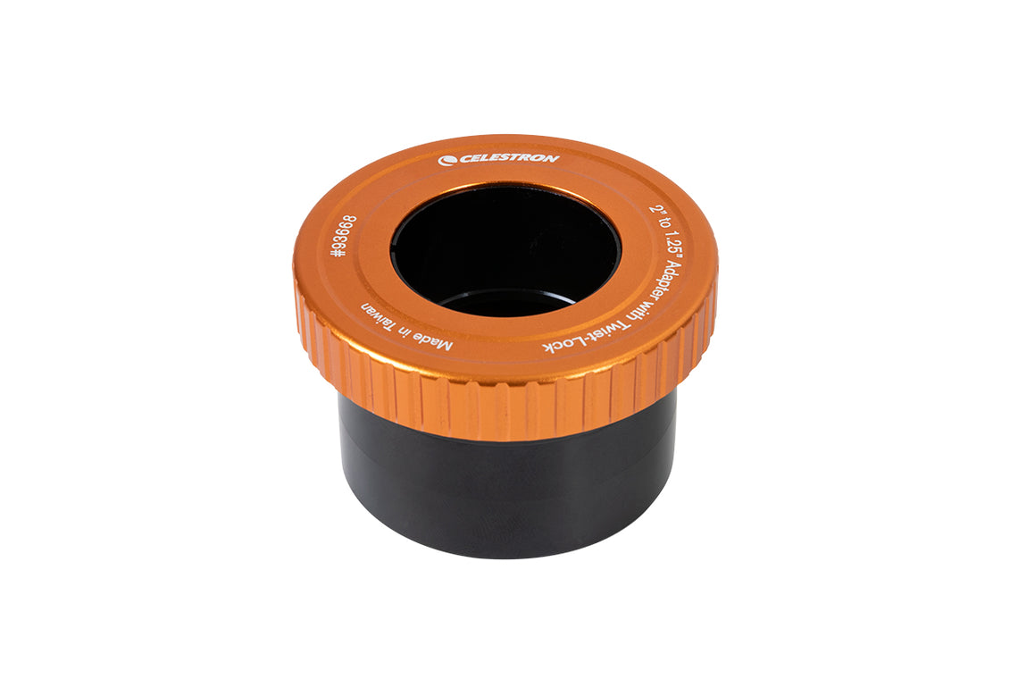 2 to 1.25 Inch Twist Lock Adapter - Heavy Duty Metal Converter for Garden Hose, RV & Marine Water Connections