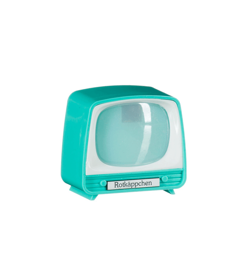 Vintage Pastel TV Picture Viewer - Retro Slide Viewer for 35mm Film & Slides, Perfect for Nostalgic Memories, Home Decor, and Photography Enthusiasts