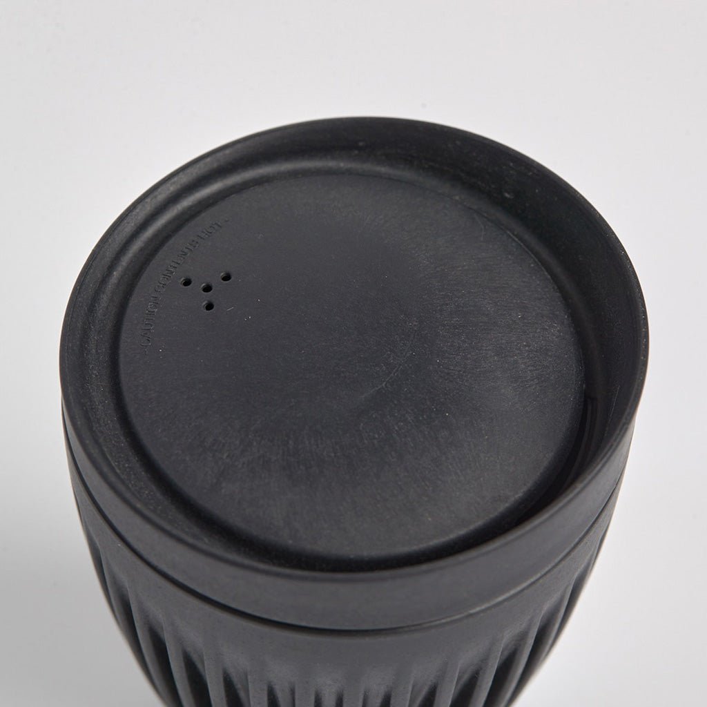Huskee 8oz Reusable Coffee Cup with Lid - Eco-Friendly Travel Mug for Hot & Cold Drinks, Perfect for Office, Commute, and Outdoor Adventures