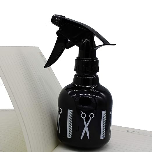 BANIRA 16oz Empty Spray Bottle - Professional Fine Mist Sprayer for Hair Styling, Face Misting, Plants & Cleaning - Refillable Plastic Bottle with Adjustable Nozzle for Salon, Home & Travel Use