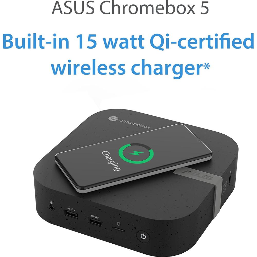 ASUS Chromebox 5 Mini PC with Intel Celeron 7305 Processor - Compact Desktop Computer for Home Office, Business, and Streaming