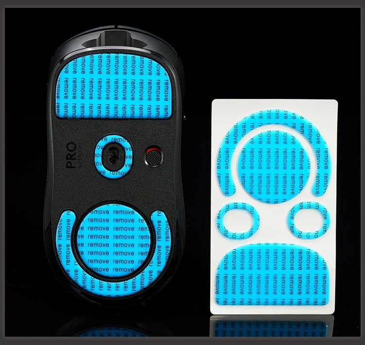 Premium Mouse Rounded Curved Feet Skates for Esports Gaming - Smooth Gliding Arc Edge Design (2 Sets) - Perfect for FPS, MOBA & Competitive Gaming