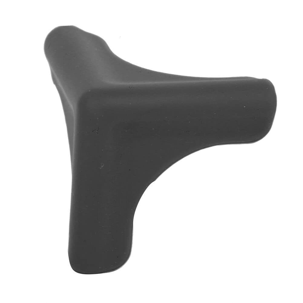 4-Pack Wallfire Baby Corner Guards - Soft Food Grade Silicone Edge Protectors for Furniture, Non-Toxic Child Safety Bumpers (Black) - Perfect for Baby Proofing Tables, Cabinets and Sharp Corners