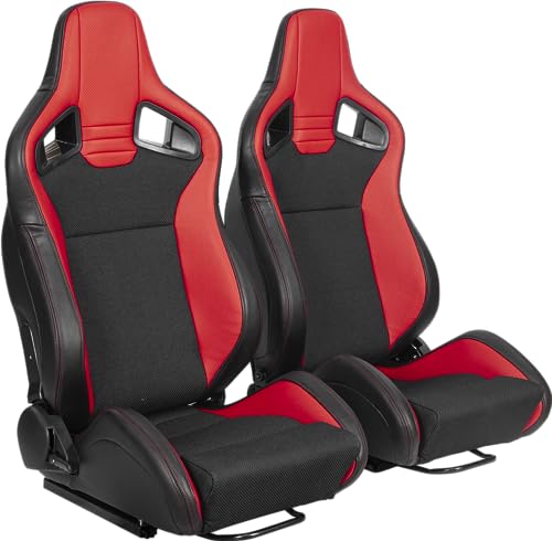 Black & Red + Red Stitching