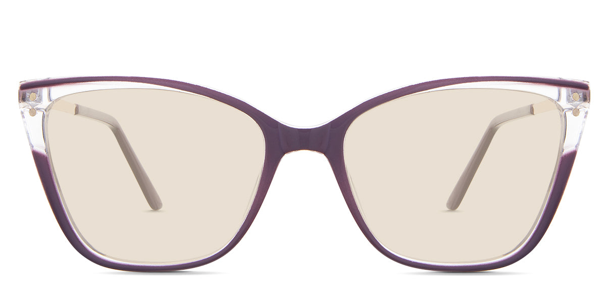 Mila Women's Prescription Tinted Glasses - Stylish & UV Protection for Work, Driving & Outdoor Activities