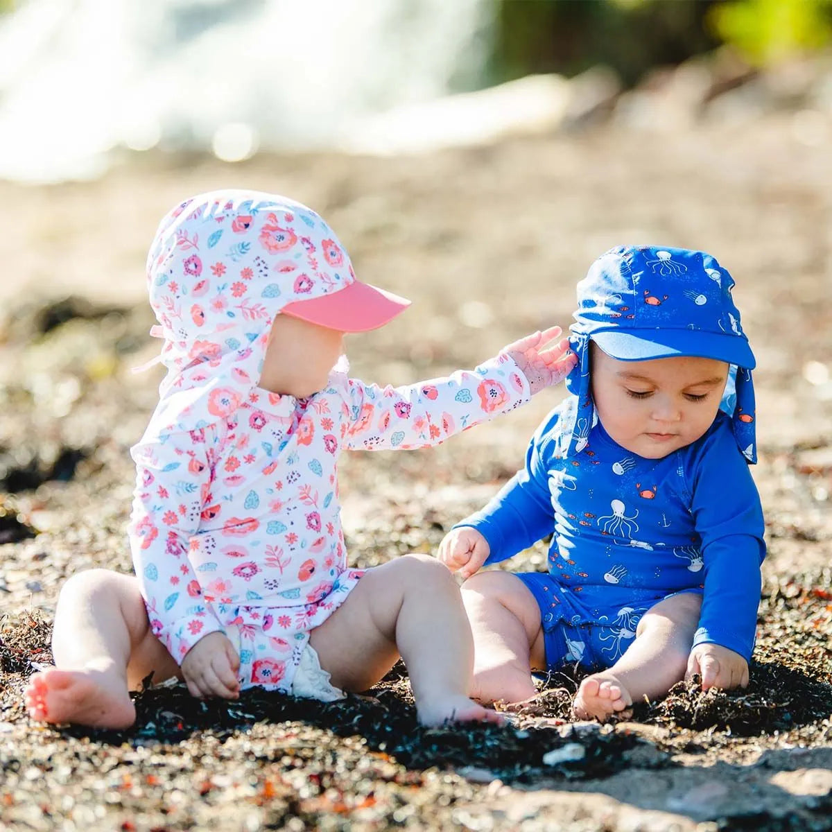 Calikids Baby Boys Octopus Print One-Piece Swimsuit - UPF 50+ Sun Protection, Quick Dry, 6-24 Months - Perfect for Beach, Pool & Summer Water Play