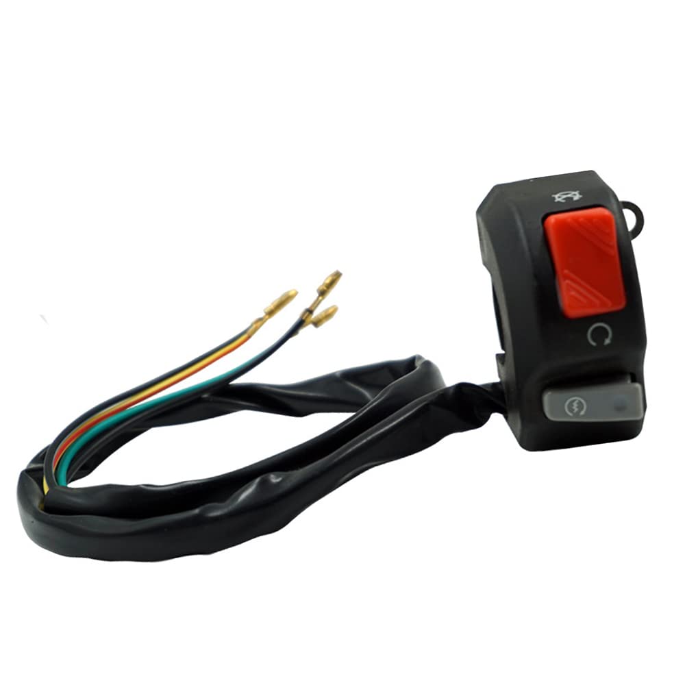 Acxico 1Pcs Motorcycle Handlebar Switch - Start Kill Switch 7/8