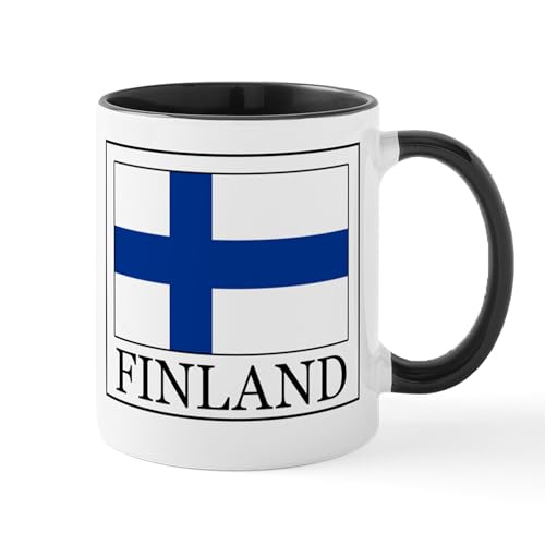 White/Black Inside - Finland Mug