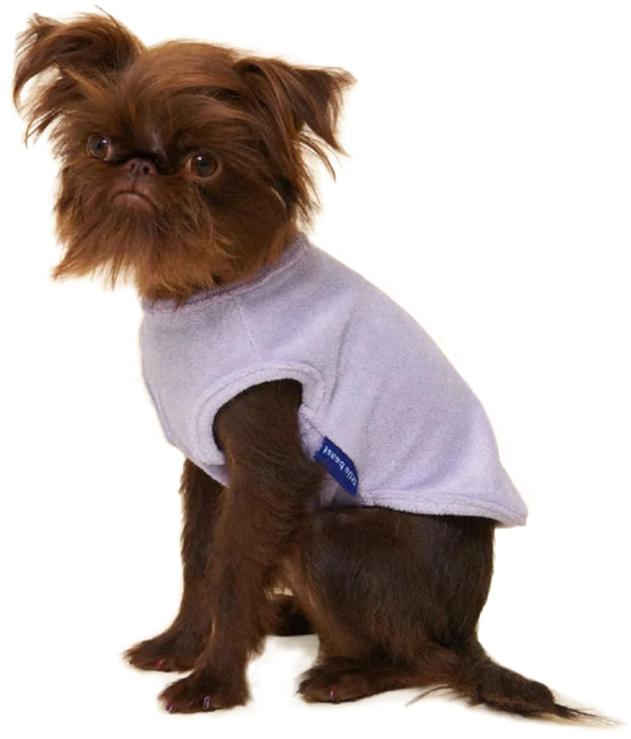 Little Beast Dog Clothes for Small/Medium/Large Dogs - Purple Shirt for Outdoor Walks