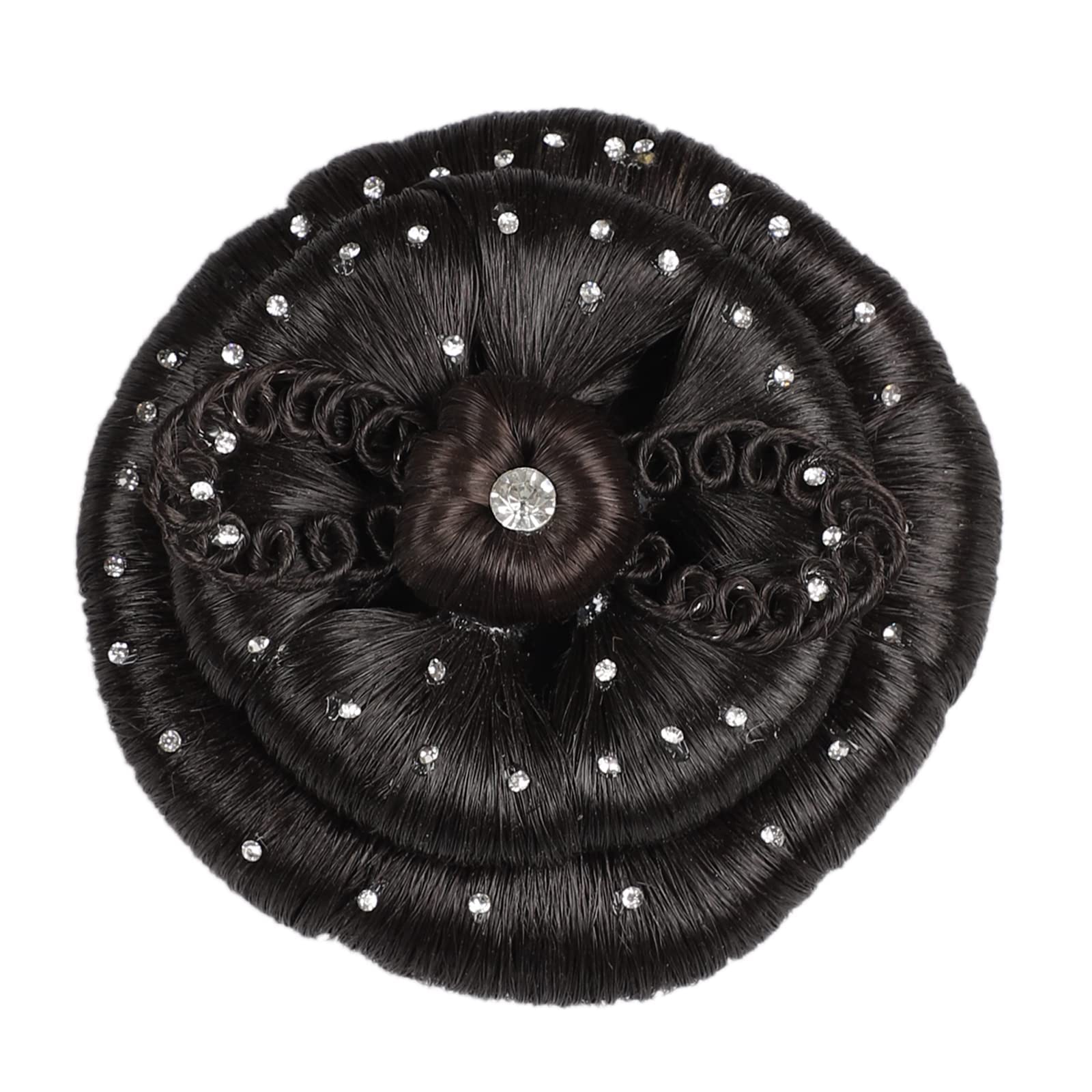 Neaama Juda Hair Bun for Women - Brown Hair Styling Accessory for Work & Parties