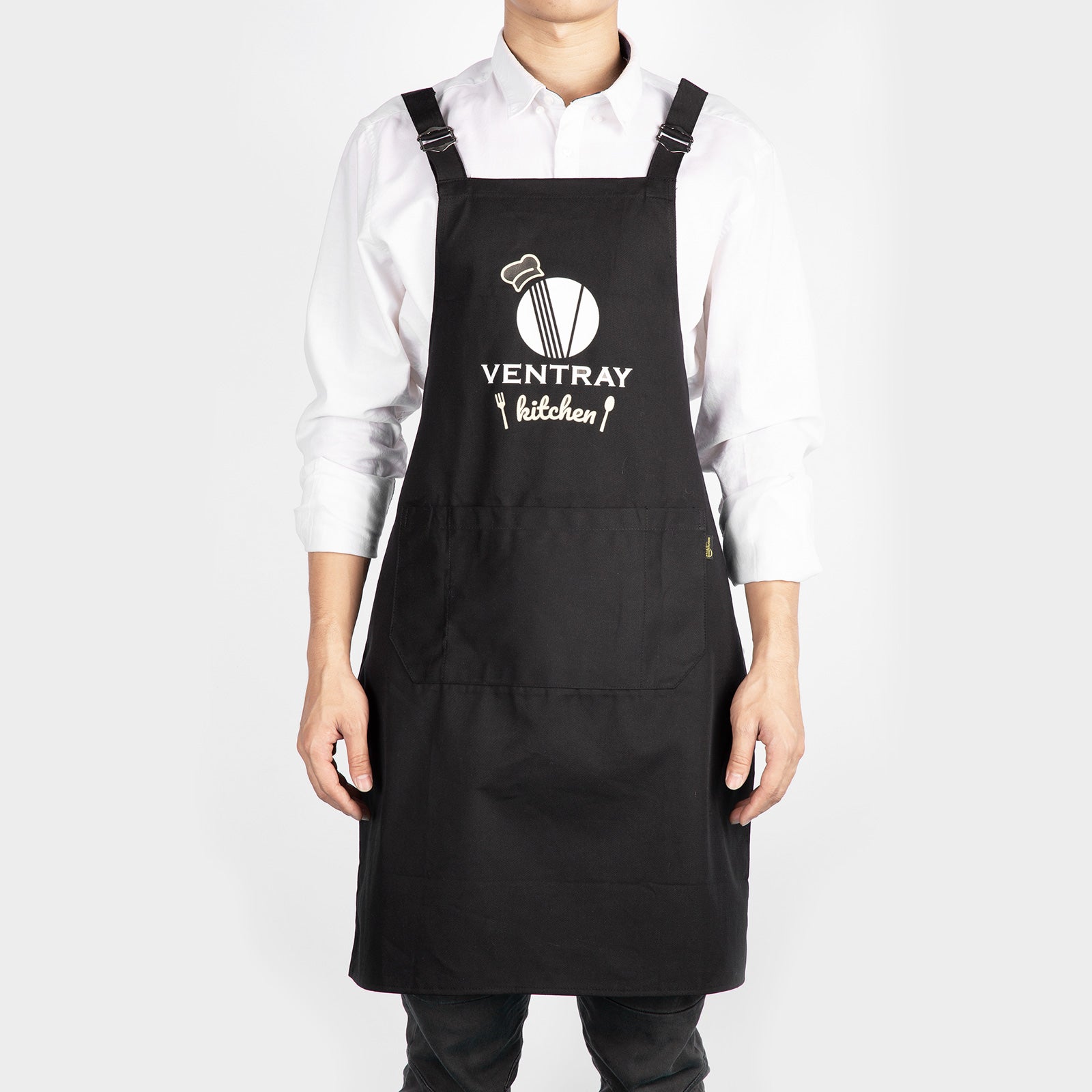 Premium Ventray Apron for Cooking, Baking & Grilling - Adjustable & Durable Kitchen Apron for Chefs & Home Cooks - Perfect for BBQ, Baking & Cooking at Home or Professional Kitchens